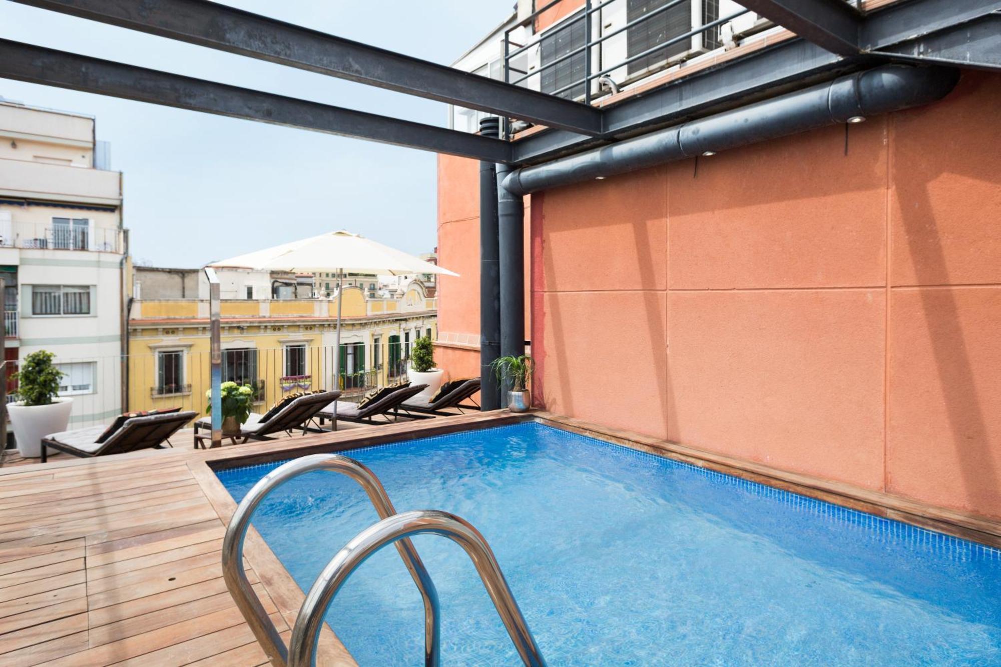 Apartment Barcelona Rentals - Pool Terrace In City Center Zimmer foto